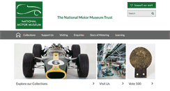 Desktop Screenshot of nationalmotormuseum.org.uk